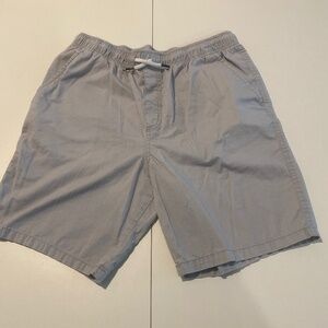 Boys greyish blue cotton shorts